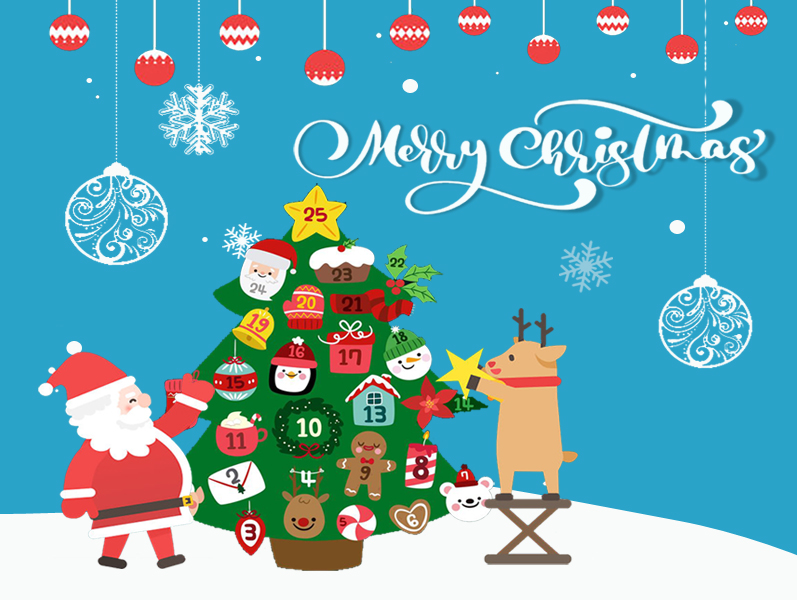 メリークリスマスと明けましておめでとうございます