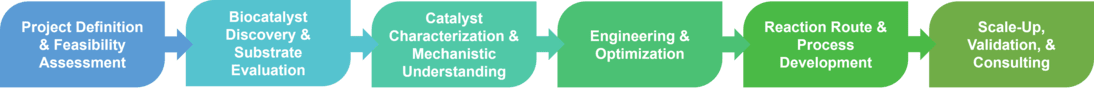 Biocatalysis services workflow
